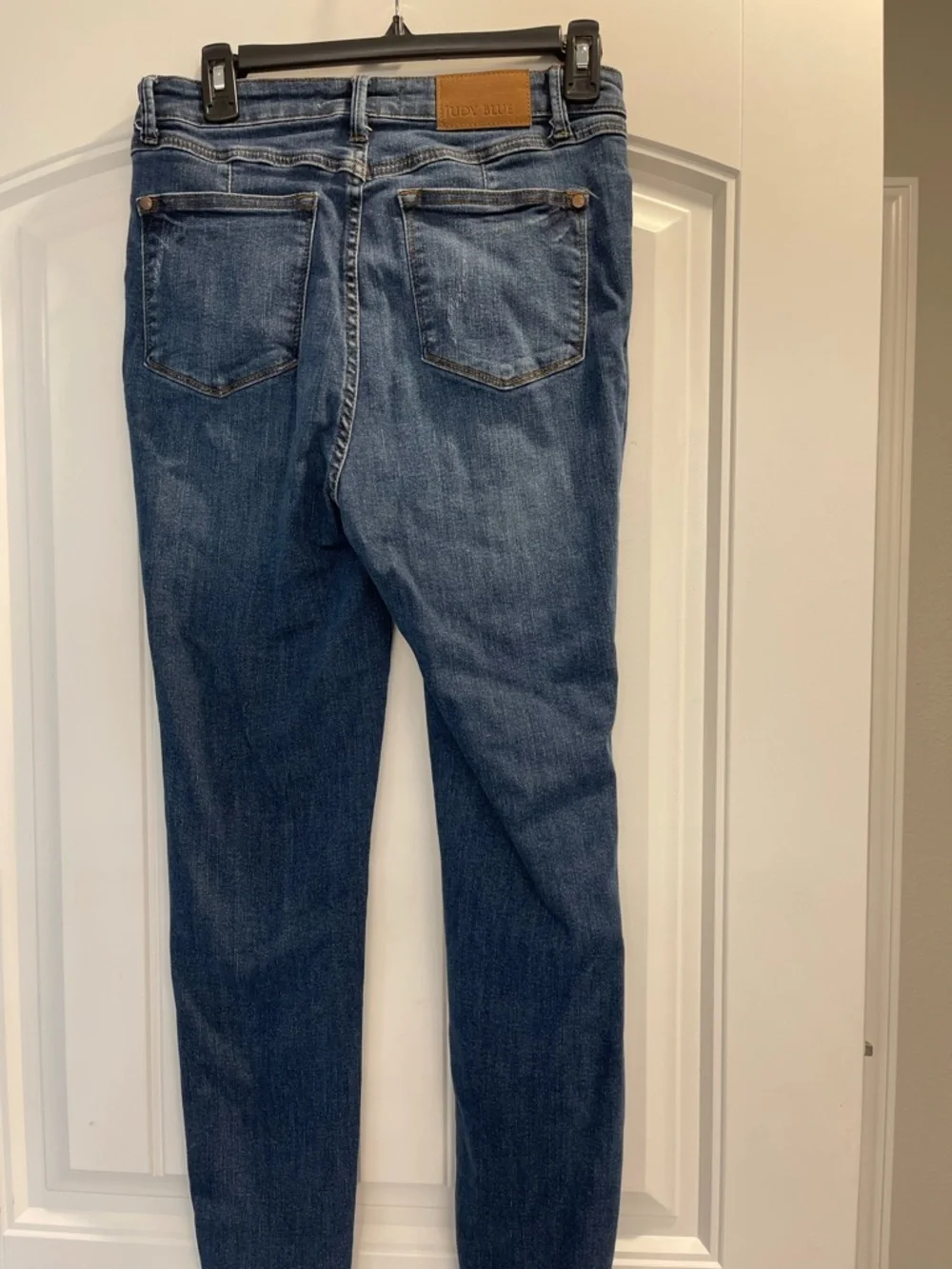 Judy Blue - 9/29 skinny stretch fit jeans medium dark wash boutique